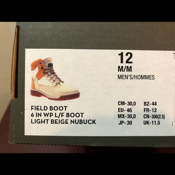 Timberland 6 Inch, Waterproof Nubuck, Field Boot, - Picture 16 of 16